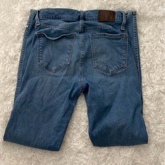 Madewell 10 Inch High Rise Crop Jeans Button size 25 - Picture 3 of 5